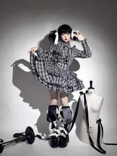 CATCOCOONクラシカルドール セットアップ　コスプレ　長袖 黒　チェック 即納]CATCOCOONクラシカルドール 長袖 セットアップ 黒チェック - メルカリ