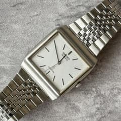SEIKO セイコーエンブレム メンズ クォーツ スクエア 上品 ドレス 希少 SEIKO セイコーエンブレム メンズ クォーツ スクエア 上品 ドレス 希少