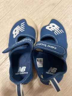 New Balance ベビーサンダル ブルー 16cmのサムネイル
