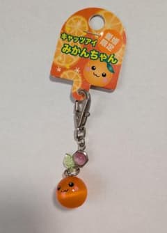 【ご当地】愛媛限定キャッツアイ みかんちゃん キーホルダーのサムネイル