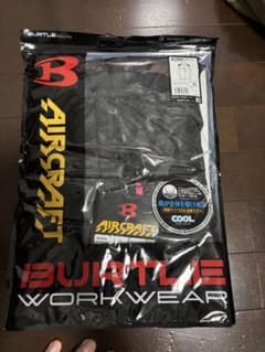BURTLE AC2064 カモフラブラック XL ベスト　サイドファン　新品！のサムネイル