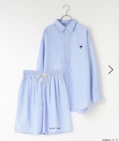 名探偵コナン ストライプシャツ ショートパンツ セットアップのサムネイル