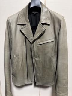 theory グレー レザーライダースジャケット XS theory グレー レザーライダースジャケット XS - メルカリ