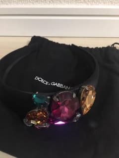 本物♥️DOLCE&GABBANA ビジューカチューシャのサムネイル