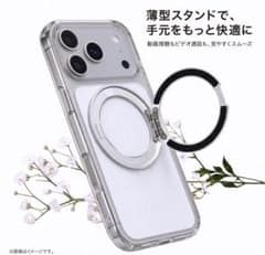 ELEORA iPhone用ケース スタンド機能付き クリアのサムネイル