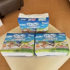 ユニ・チャーム マナーウェア 男の子用 SSSSサイズ 52枚入 3袋のサムネイル