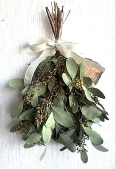 週末お値下げ☘️ユーカリポポラスベリー★ドライフラワースワッグ☘️32am 最終お値下げ☘️ユーカリポポラスベリー☆ドライフラワースワッグ