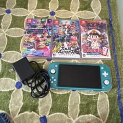 Nintendo Switch 本体 + 桃鉄 + マリオカート8(充電器付) - メルカリ