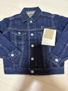 【新品】BOBSON ボブソン　キッズ　デニム　ジャケット　Gジャン　100のサムネイル