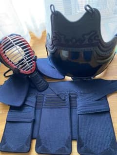 中学で使用 剣道防具4点セット(甲手もあります)のサムネイル