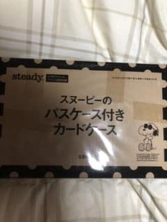 このまま送ります　ステディ　付録　スヌーピーのサムネイル