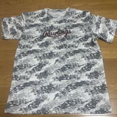 Rawlings グレー系カモフラ Tシャツ　Oサイズのサムネイル
