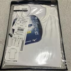 ミズノ　バイオギアシャツ　M 丸首半袖　ホワイトのサムネイル