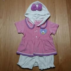 【パピー様専用】80cmディズニーリゾート　デイジーロンパースのサムネイル
