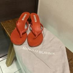 MANOLO BLAHNIK マノロブラニク/38 サンダル/ミュールのサムネイル