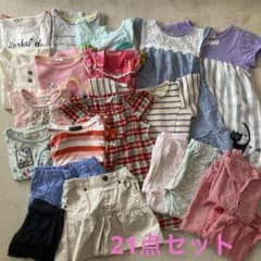100〜110cm 女の子　子供服22点セット　まとめ売りのサムネイル