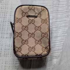 GUCCI グッチ GGキャンバス シガレットケース - メルカリ
