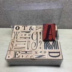 都成様専用♡アンティークアルファベットスタンプセットのサムネイル