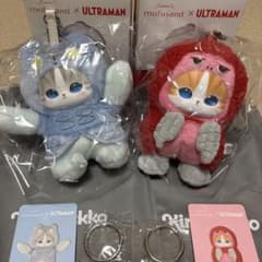 mofusand×ウルトラマン きらめっこ ピグモン バルタン星人 箱あり