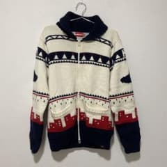 ニューバランス ゴルフウェア ニット ジャケット ホワイト メンズ 5