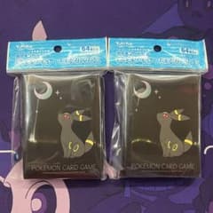 ポケモンカード　デッキシールド　スリーブ　月明かりとブラッキー　8個セット 新品未開封】ポケモンカード 月明かりとブラッキー デッキシールド