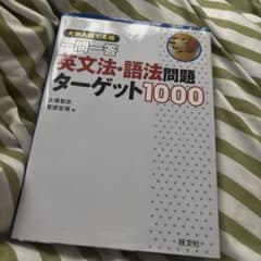 一問一答英文法・語法問題ターゲット1000 : 大学入試でる順のサムネイル