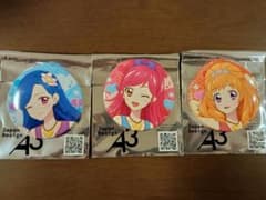 アイカツ 音城セイラ 風沢そら 姫里マリア ドリアカ 缶バッジ 3点