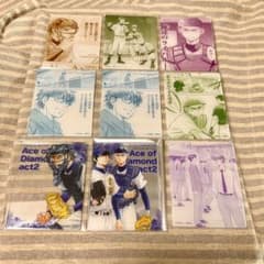 ダイヤのA 御幸一也　沢村栄純　TSUTAYA アクリルカードのサムネイル