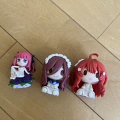 五等分の花嫁 ミニフィギュア 3体セット 中野五月 中野二乃 中野三玖のサムネイル