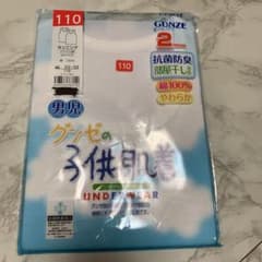 グンゼ 肌着 2枚組　110cmのサムネイル