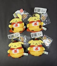 ぬいぐるみマスコット 全4種セット ポムポムヒーローマスコット「ポムポムプリン」のサムネイル