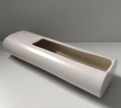 萬古焼 横長 舟形 花器 水盤 生け花 華道 池坊 草月 自由花 35cm 