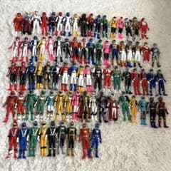 戦隊シリーズ ソフビ まとめ売り ヒーロー 特撮 アクション バンダイ