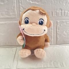 おさるのジョージ ぽってりマスコット ぽかぽか陽気におでかけ 1個