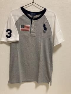 ラルフローレン　 ヘンリーネック Tシャツ　Mのサムネイル