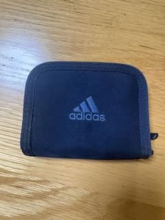 adidas キッズ 二つ折り財布 ネイビーのサムネイル