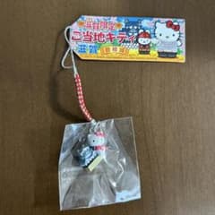 ご当地キティ　ハローキティ　根付けストラップ　滋賀限定　彦根城　2008のサムネイル