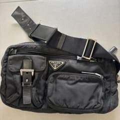 PRADA ブラック ウエストポーチのサムネイル
