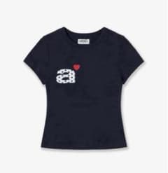【新品未使用】 aeae ロゴ ネイビー 半袖 Tシャツのサムネイル