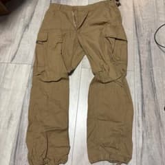 カーゴパンツ カーキ色 4ポケットのサムネイル