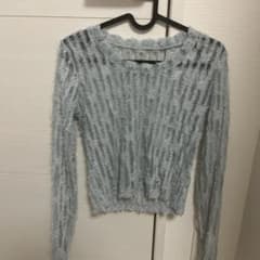 muku / シャーリングシアーレーストップス　アイボリーのサムネイル