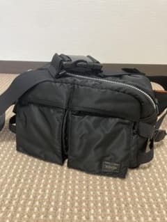 美品 定番人気 PORTER ポーター タンカー ウエストバッグ 黒のサムネイル