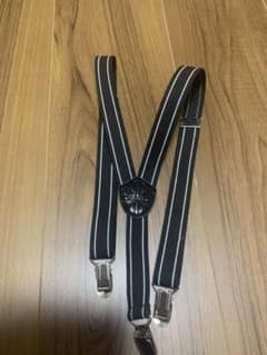 黒　サスペンダー　男の子80cm、90cm、100cmめやすのサムネイル