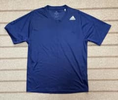 adidas Tシャツ ネイビー L adidasＴシャツのサムネイル