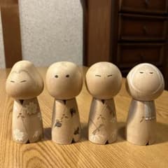 栗林一雪 創作こけし - メルカリ