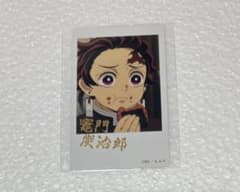 귀멸의 칼날 검 대장장이의 마을 그림 두루마리 체키풍 브로마이드 탄지로 호일 푸시 레어 ③