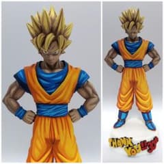 ドラゴンボール 一番くじ 孫悟空 フィギュア 二次元彩色 リペイント 箱