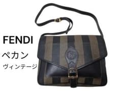 SALE】FENDI フェンディ ペカン柄ショルダー オールド ヴィンテージ 