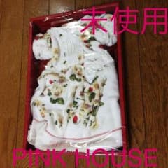 PINK HOUSE ニュー花いちご ドレスハンガータオル（ホワイト）のサムネイル