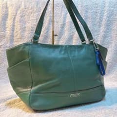 希少カラー》OLDCOACH レザートート 舟型 緑 F23284 - メルカリ